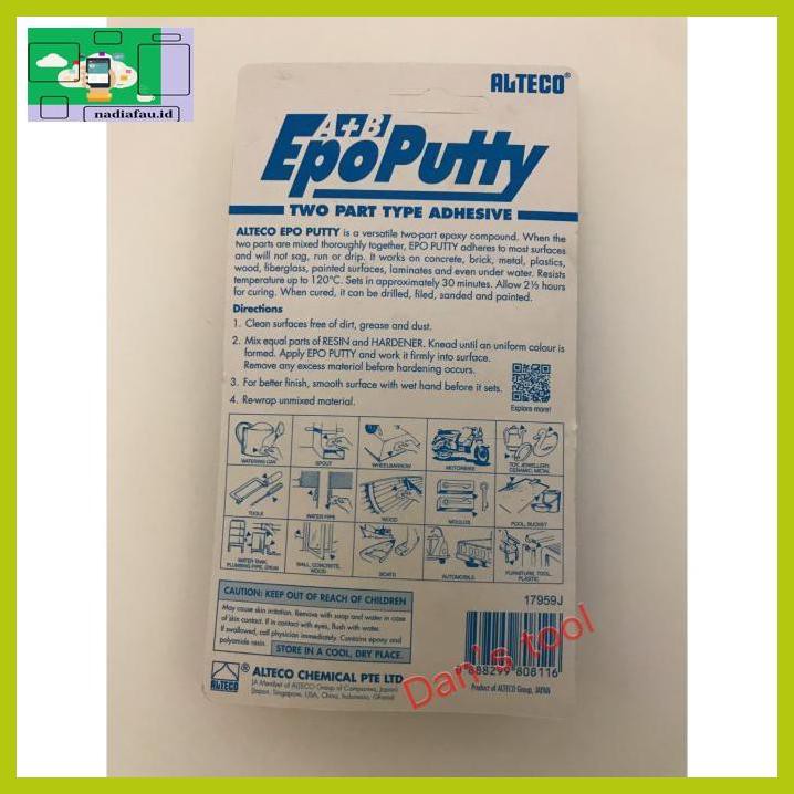 

R4E5Et- Lem Alteco Epo Putty 100 Gram/ Lem Epoputty / Lem Dodol/ Lem Serbaguna Fyhf7T-