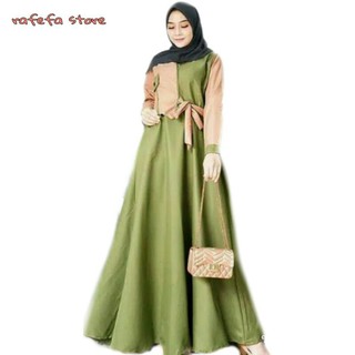 Tamera Maxi baju  gamis  wanita terbaru 2021  kekinian 