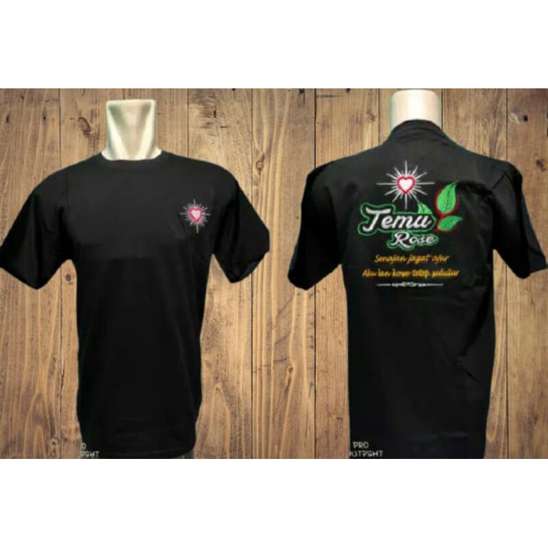 Kaos Bordir Temu Rose Psht | Kaos Temu Rose PSHT | Kaos Bordir PSHT