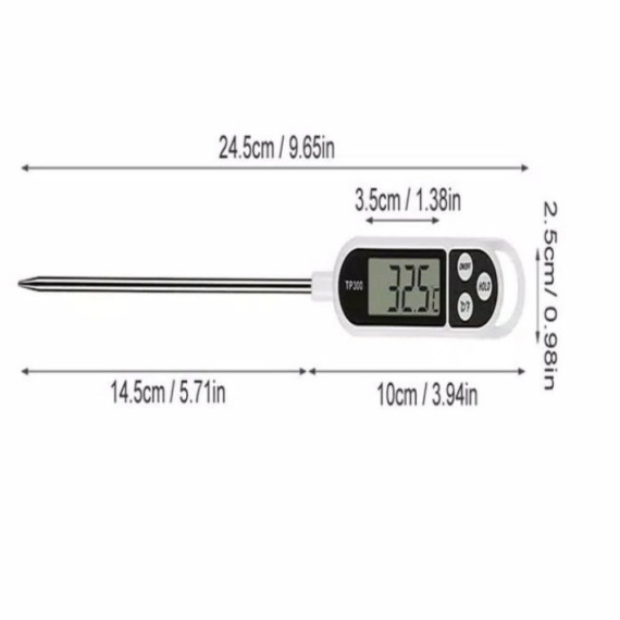 

Stock Terlaris Thermometer Air. Termometer Kopi. BBQ. Cooking Thermometer Digital LAB shopee