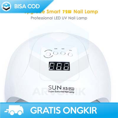 PENGERING KUTEK KUKU MINI UV LED RAINSOLID SUN-X ORIGINAL NAIL DRYER