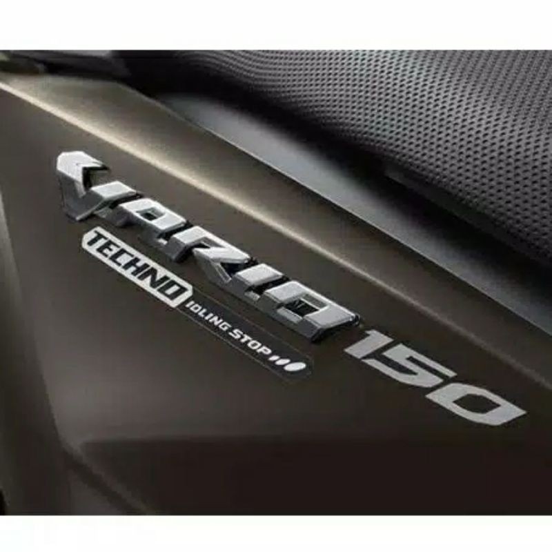 emblem honda VARIO 3D stainles look original sel