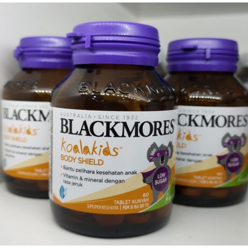 BLACKMORES KIDS BODY SHIELD Blackmores Kids Multi Chewables Blackmores Immune Chewables
