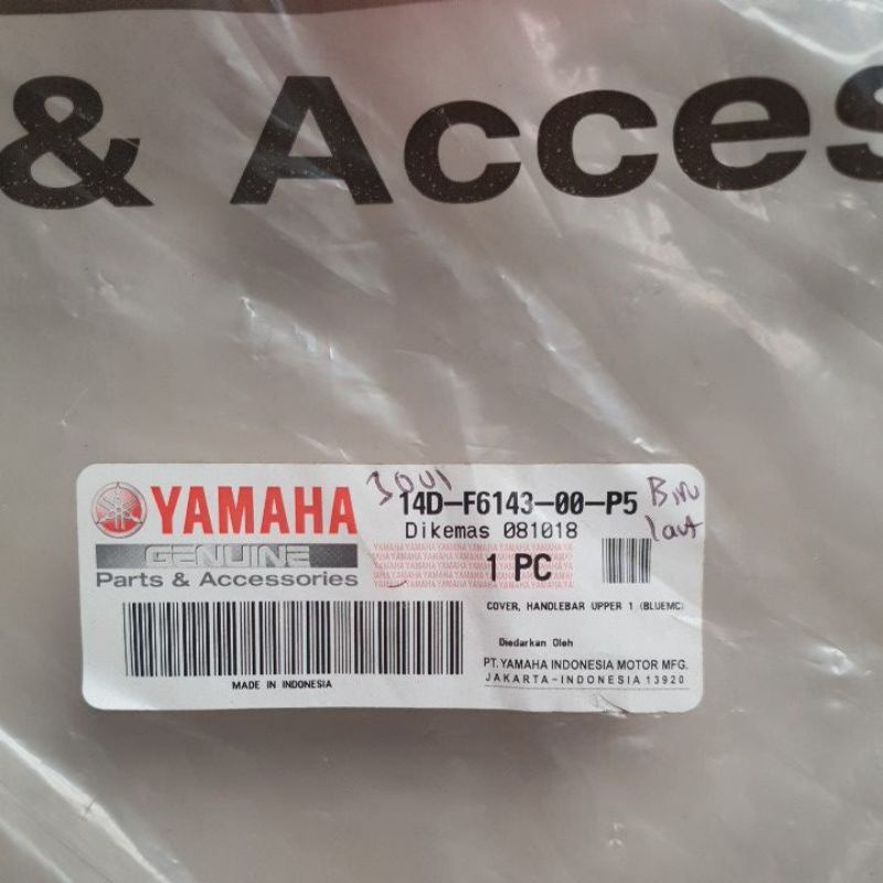 Batok Depan Soul Karbu Biru Terang Yamaha ORI