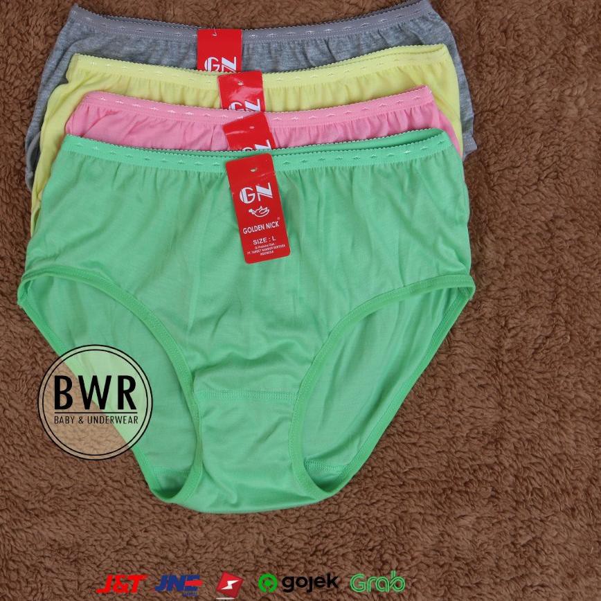 [ MCF ]  (1 Losin) CD Golden Nick 938 Spidol | Celana dalam wanita warna stabilo ✅