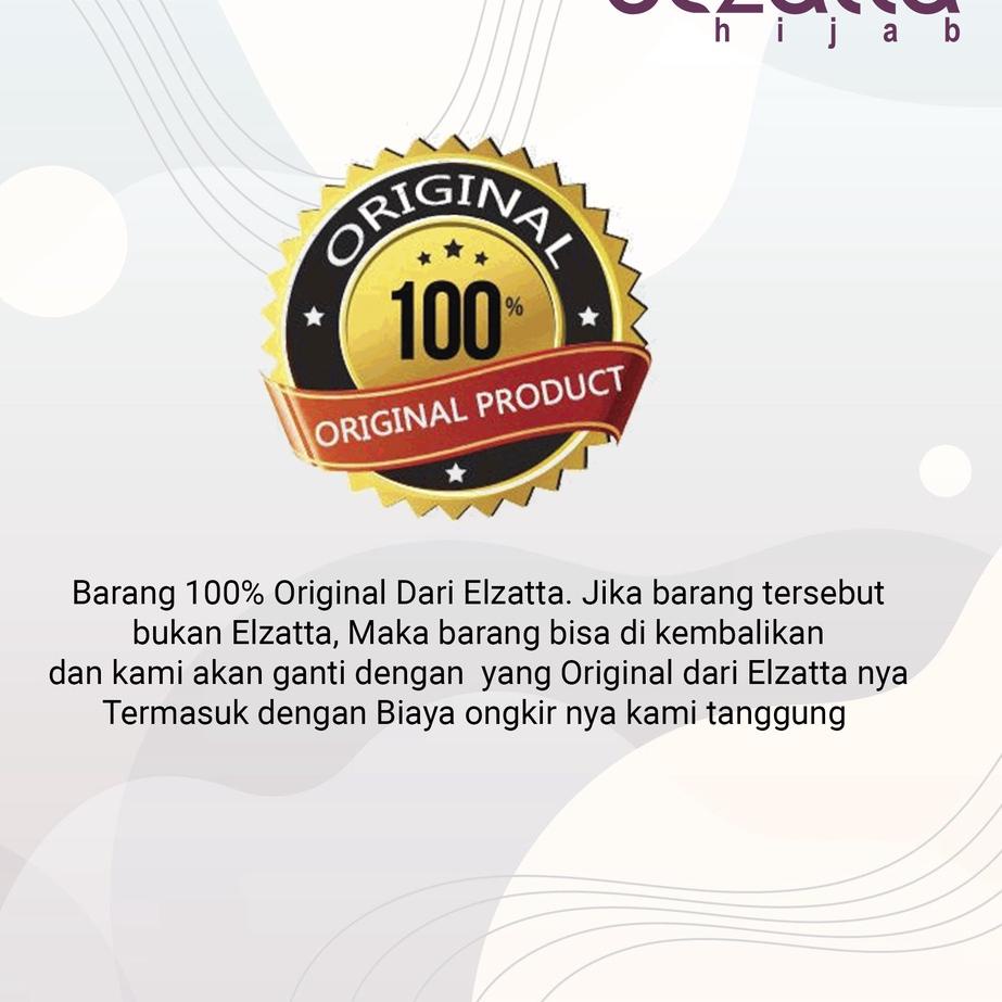 Terbaru.. BERGO ELZATTA KERUDUNG HIJAB JILBAB KRUDUNG BERGO INSTAN  LANGSUNG HITAM PUTIH POLOS ELZAT