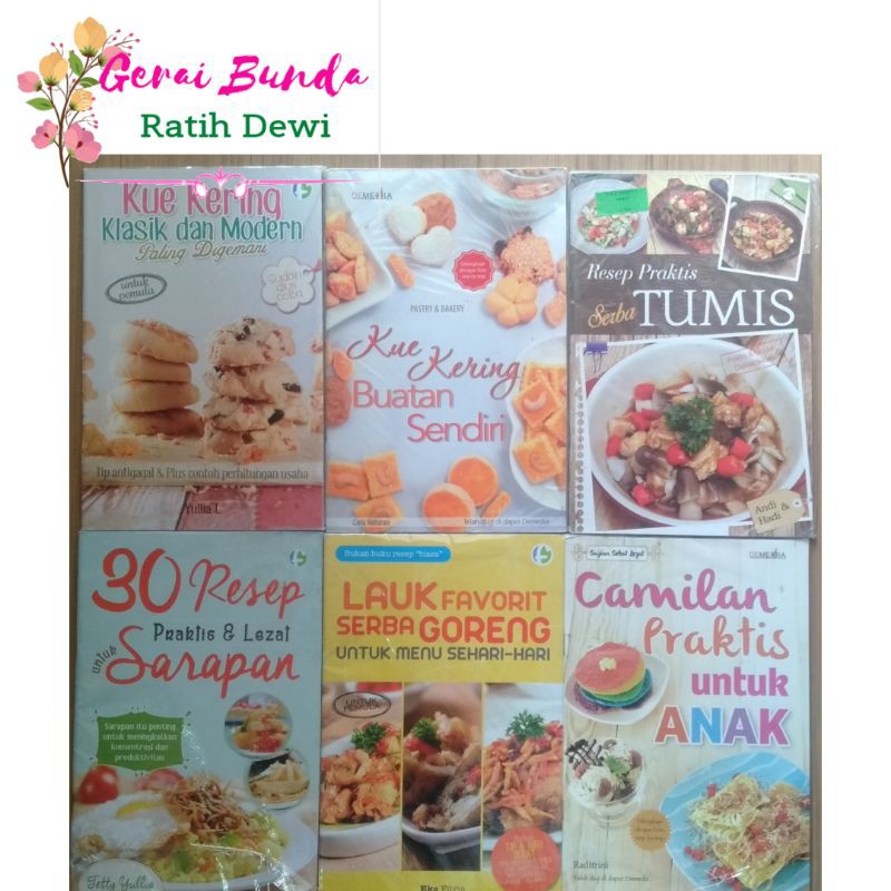 

RESEP KUE KERING (BUKU MURAH)