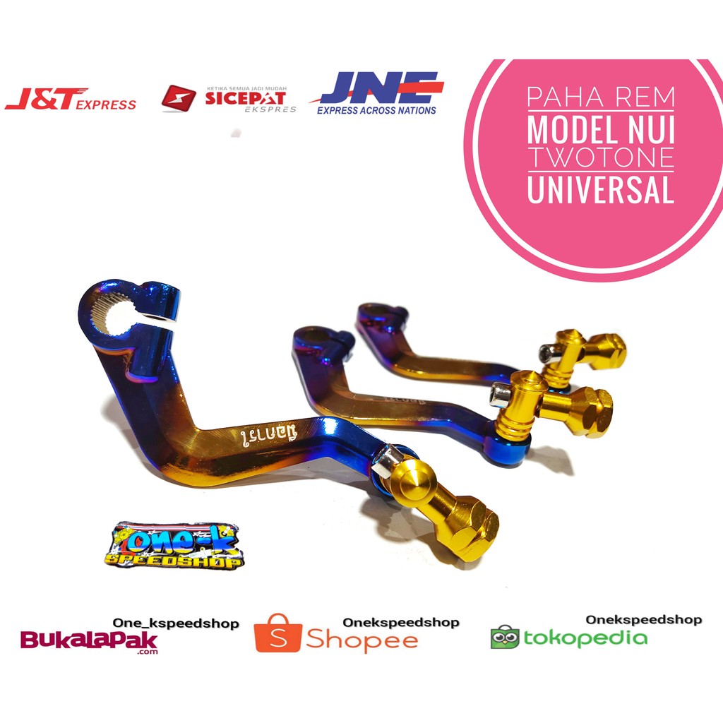 Paha rem model nui racing twotone 2tone