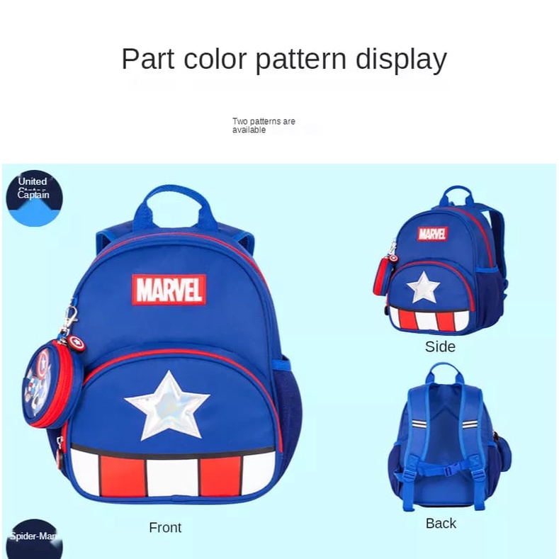 BATOSAI MARVEL - MARVEL SPIDERMAN TAS SEKOLAH ANAK PREMPUAN &amp; LAKI-LAKI TERBARU 2021