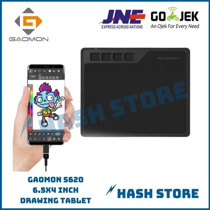 GAOMON S620 6.5x4 inch Drawing Tablet (alt Huion H430P, HS64, 420)
