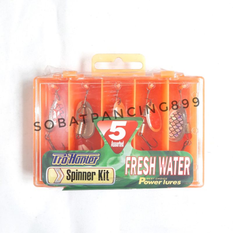 spinner kit pro hunter fresh water