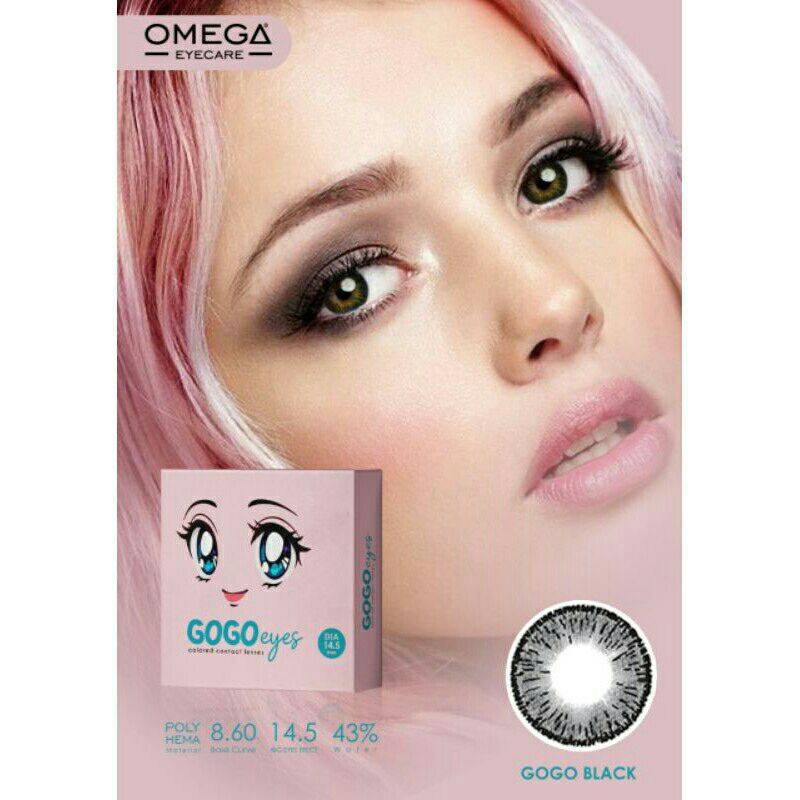 ❤ RATU ❤ Softlens Gogo Eyes by Omega Eyecare Normal | Soflens Dia 14.5mm