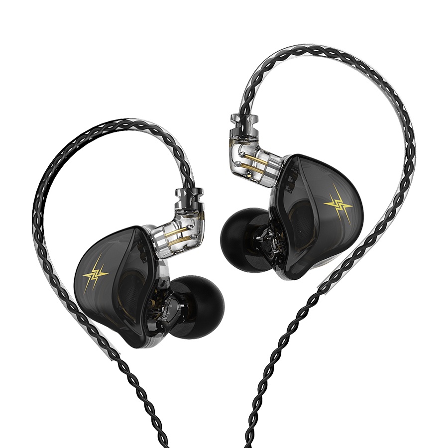 QKZ ZXT Earphones 1 Dynamic HIFI Bass Earbuds In Ear Monitor Headphones Sport Noise Cancelling Headset KZ EDX TRN MT1