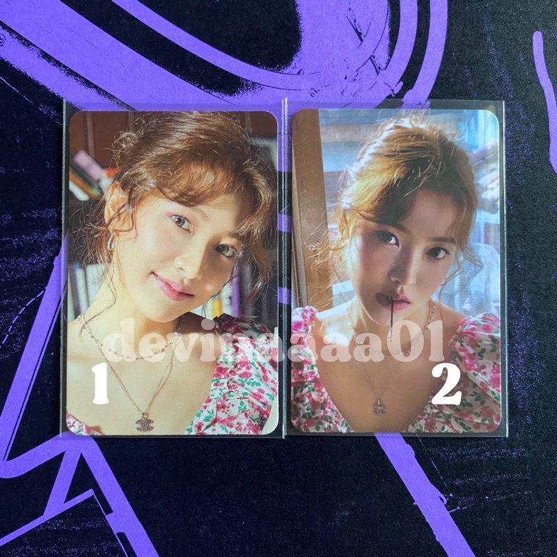 (READY STOCK) PHOTOCARD YERI EPOXY AR QUEENDOM RED VELVET