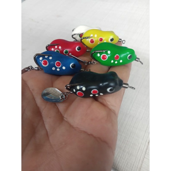 Soft Frog 3,5 cm GAMMAGHICHI/KILLER &quot;Pangeran Soft Frog&quot;