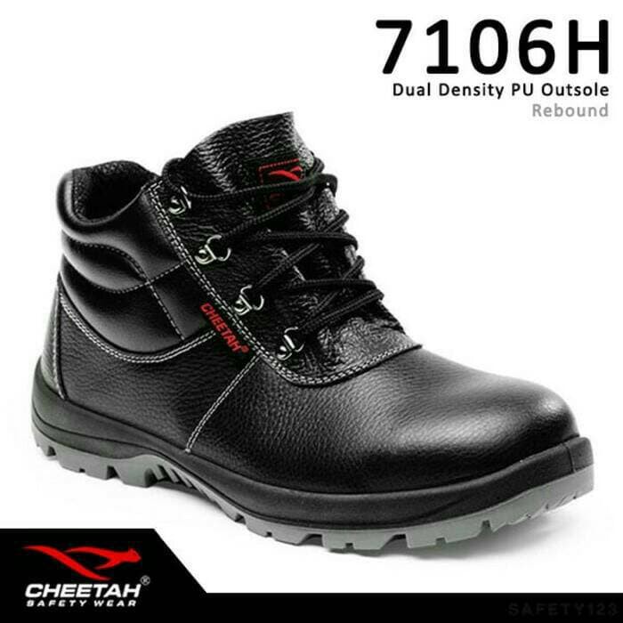 Sepatu Safety Cheetah 7106 Hitam Shopee Indonesia Sepatu Safety Cheetah 7106 Hitam Shopee Indonesia