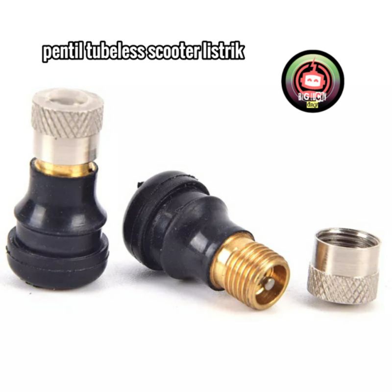 Pentil ban tubeless scooter listrik xiaomi mijia m365 dan g30 max nozzle katup udara valve skuter el