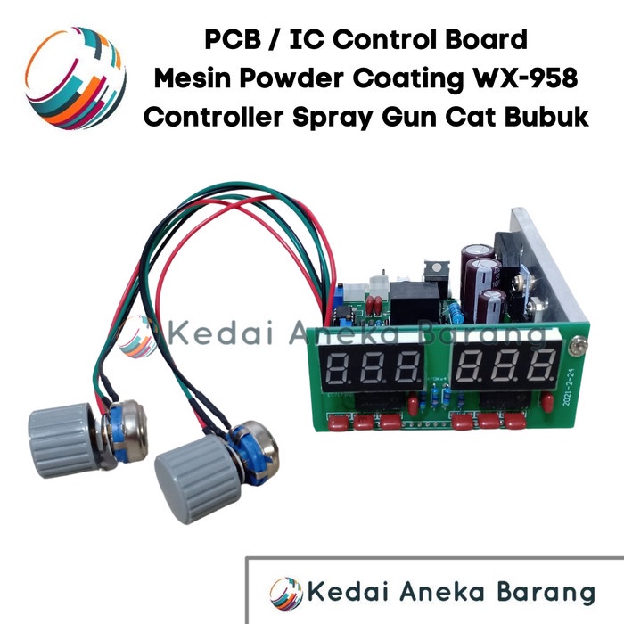 PCB WX WX-958 WX958 Display Layar LED IC Control Board Controller Kontroller Kontroler Galin Mesin E