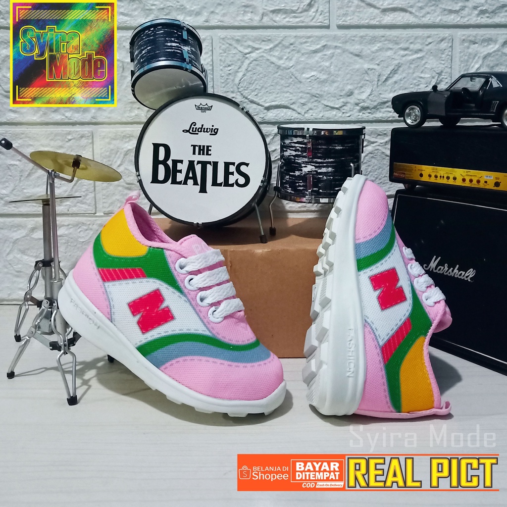 Sepatu Anak Laki-Laki &amp; Anak Perempuan / Sepatu Anak Usia 1 - 3 Tahun / Sneakers Sport Cassual