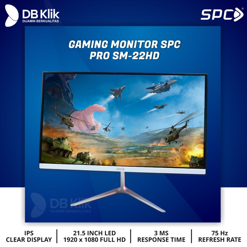 LED Monitor Gaming SPC Pro SM-22 | 22 Inch Full HD
