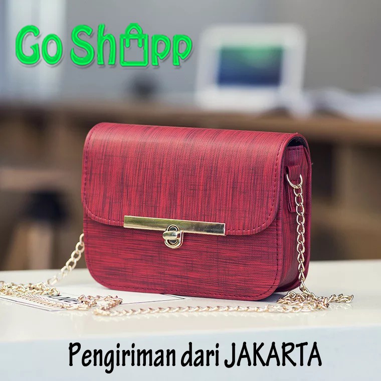 Tas Selempang Wanita Kulit PU Import Kualitas Premium - Tas Fashion Wanita Murah Import [SL04]