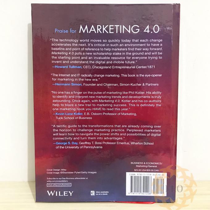 Hardcover Marketing 4.0 Moving From Traditional To Digital - Kotler