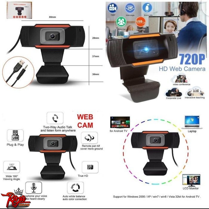 WEB01-  Best Seller WEB Camera USB Webcam Web-01 720P