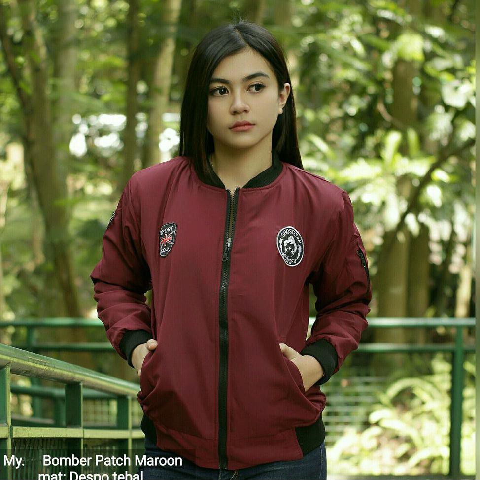 JAKET CEWEK Jaket Bomber Kicksoogar Bomber Kicksoogar Bomber Kicksoogar Wanita