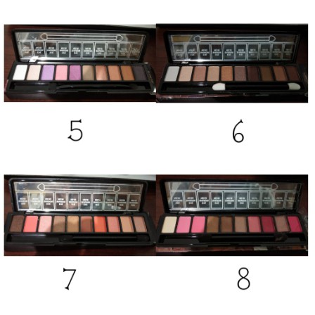 LAMEILA 10 COLOURS EYESHADOW FASHION PALETTE / LA MEI LA EYESHADOW