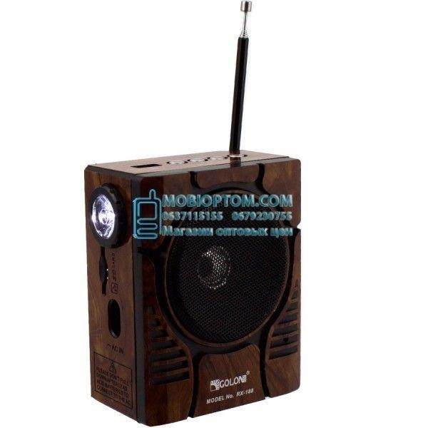 SPEAKER MICROPHONE RADIO FM SENTER USB MP3 MEREK GOLON R60