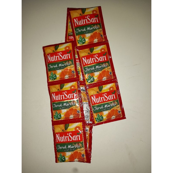 

NUTRISARI RENCENG RASA JERUK MAROKO/ NUTRISARI ANEKA RASA/ NUTRISARI ALL VARIAN