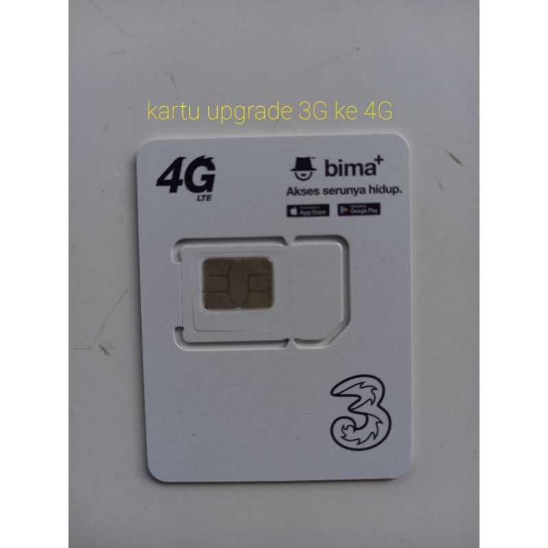 kartu tri UPGRADE 3G KE 4G