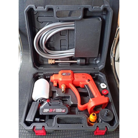 GRIP ON CORDLESS JET CLEANER 24V ALAT CUCI MOTOR MOBIL DENGAN BATERAI 24V GRIP ON TOOLS