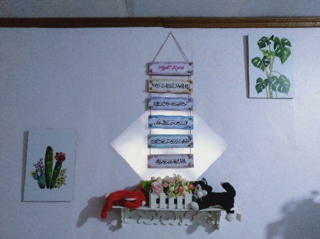 Hiasan Dinding Poster Kayu Al-158