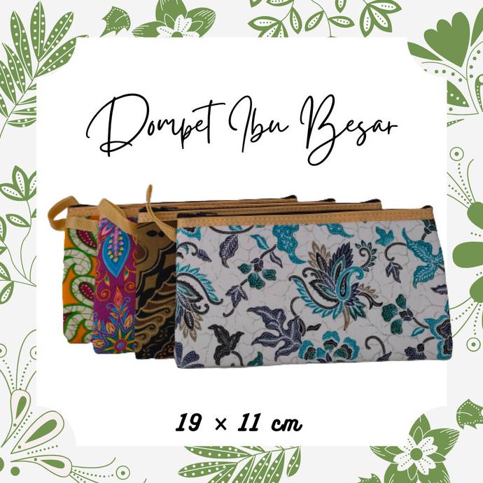 GROSIR souvenir Pernikahan murah dompet batik pouch DOMPET SAJA