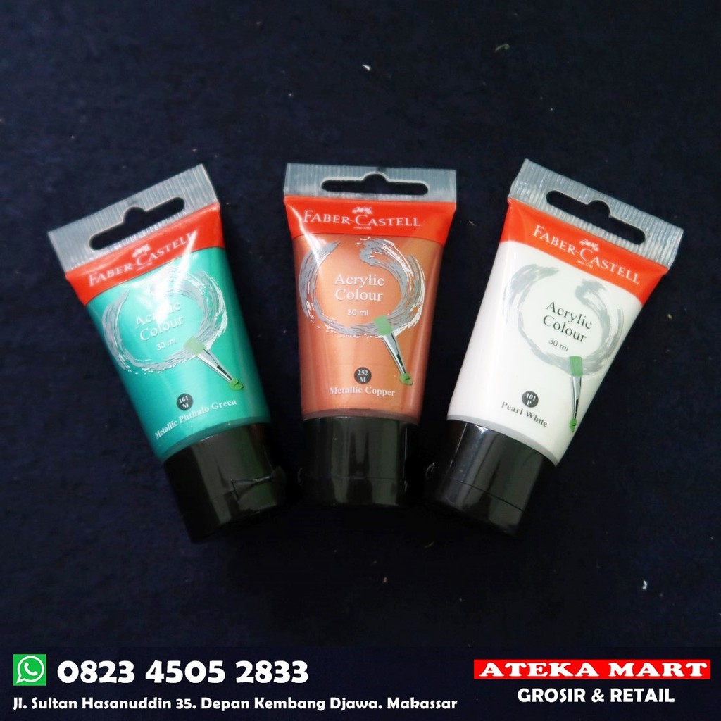 

FABER CASTELL ACRYLIC METALLIC 30ML