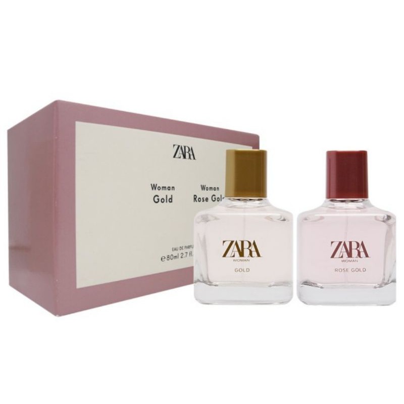 Parfum Original Zara Woman Gold + Zara Rose Gold 100ml - Parfum Wanita