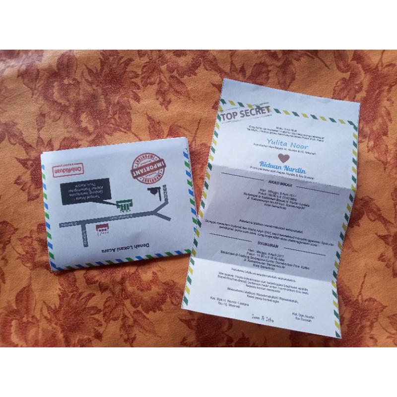 

UNDANGAN NIKAH DAN TAHLIL