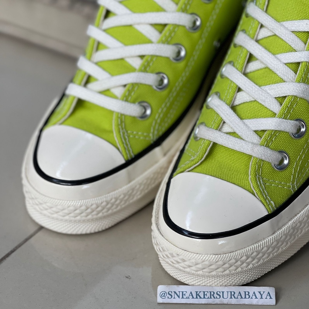 Converse Chuck Taylor 1970s Ox Recycled Canvas Lime Twist CT 70 CT 70s