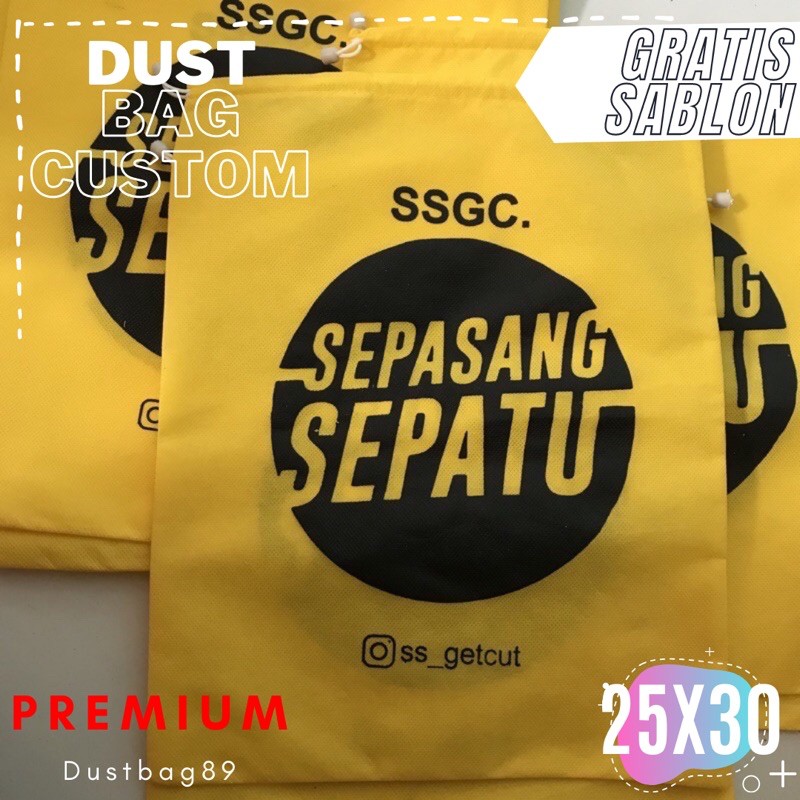 DUST BAG | TEMPAT SEPATU | TRAVEL ORGANIZER | FS 25.30