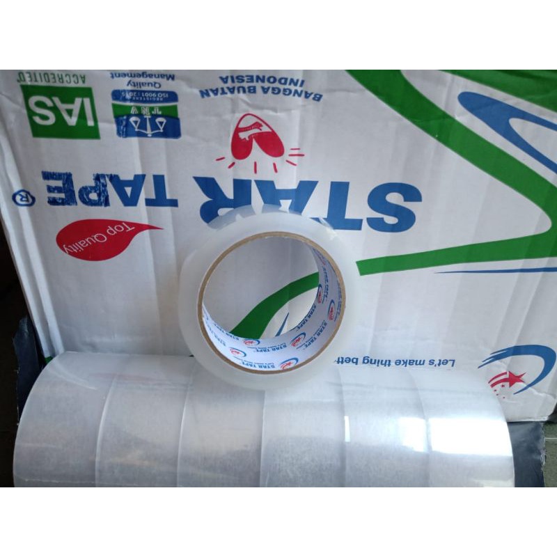 

Plakban/Lakban tape Star 45mmx90yard bening