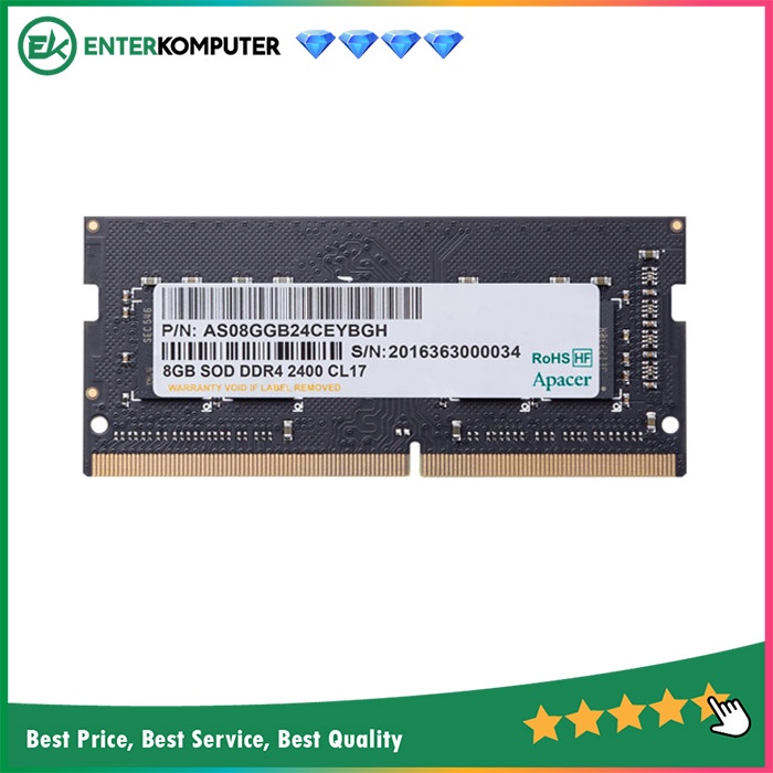 Memoryram Apacer SO-DIMM DDR4 PC21000 2666Mhz 8GB