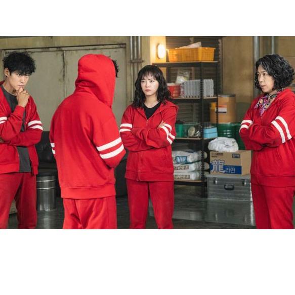 Diskon SQK79 READY STOK JAKET SWEATER UNCANNY COUNTER K DRAMA JAKET GANK EONNIE U 51 Ready stock