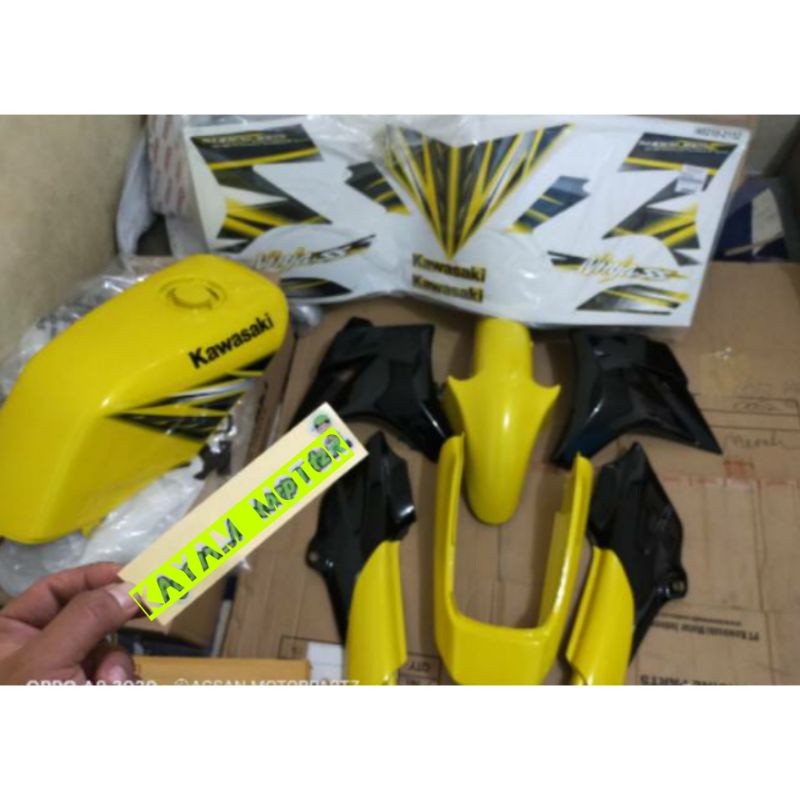 Full body ninja ss kuning original Kawasaki genuine parts