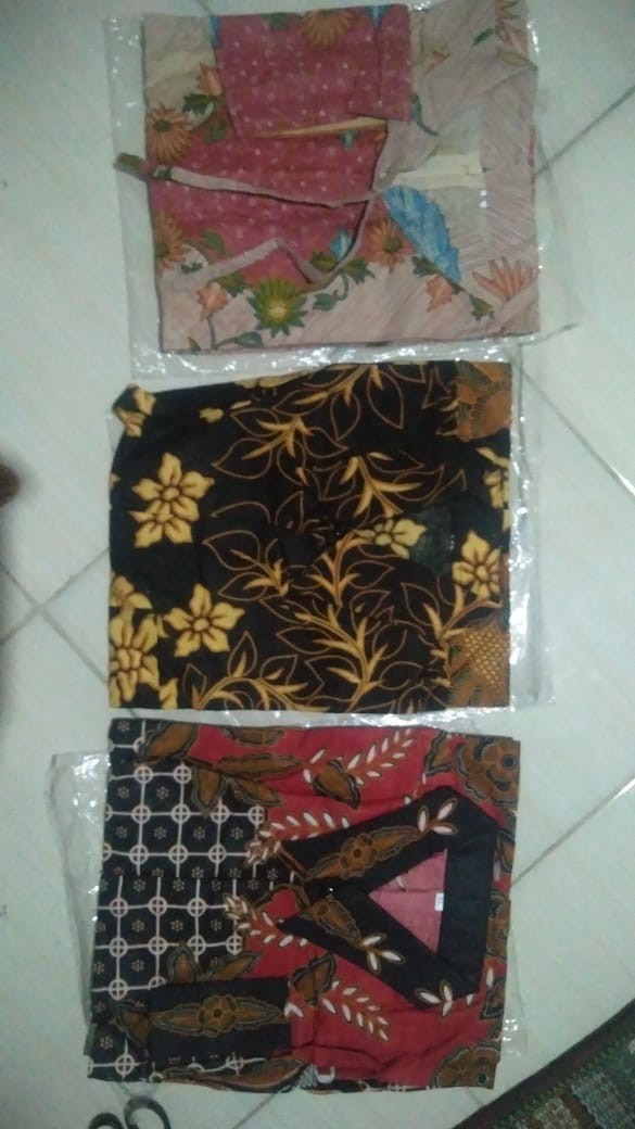 Atasan Batik Wanita Tunik M L Xl Dan Xxl
