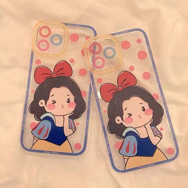 Case Desain Kartun Princess Untuk IPhone 14 13 11 12 Pro Max mini Xs Max XR 6 6s 7 8 Plus