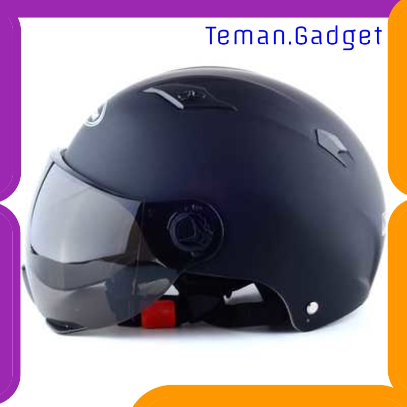 TG-IB758 TAFFSPORT HELM SEPEDA SKUTER MOTOR ELEKTRIK HALF FACE VISOR - 328