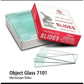 Jual Object Glass 7101 7105 Onemed , Kaca Preparat isi 72pcs Indonesia