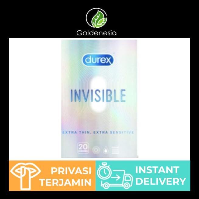 Kondom Durex Invisible 20S Isi 20 Pcs Paling Tipis Kode 1023