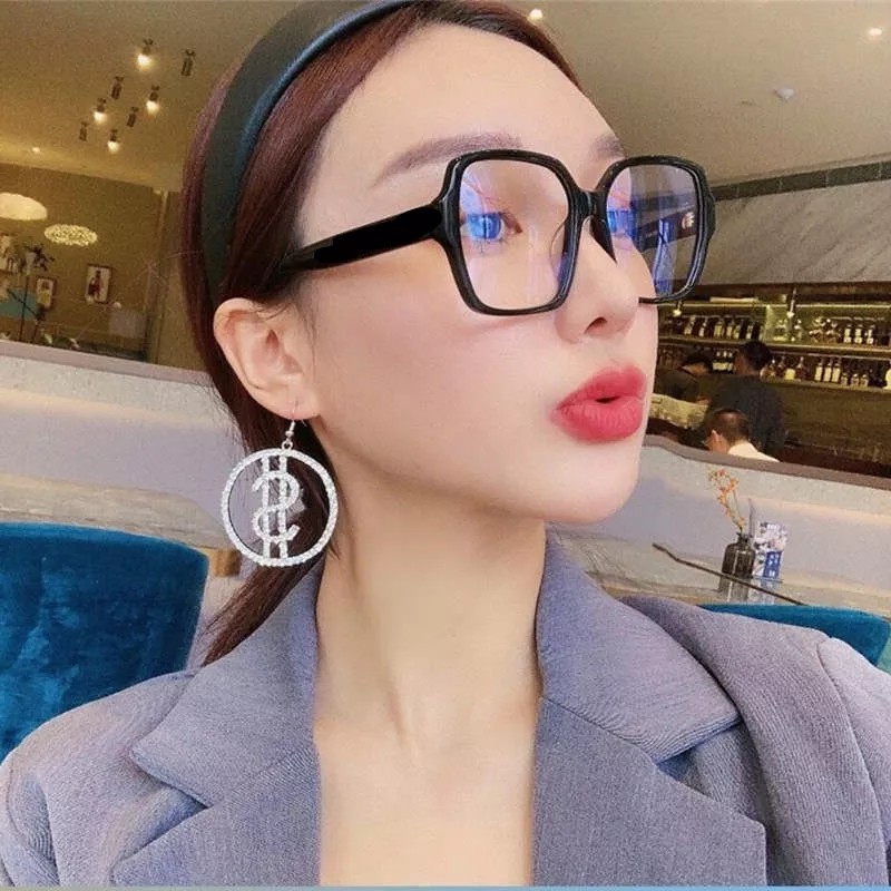 Kacamata Lensa Transparan Kacamata Untuk Pria/Wanita Fashion Korea Frame Kotaktmall